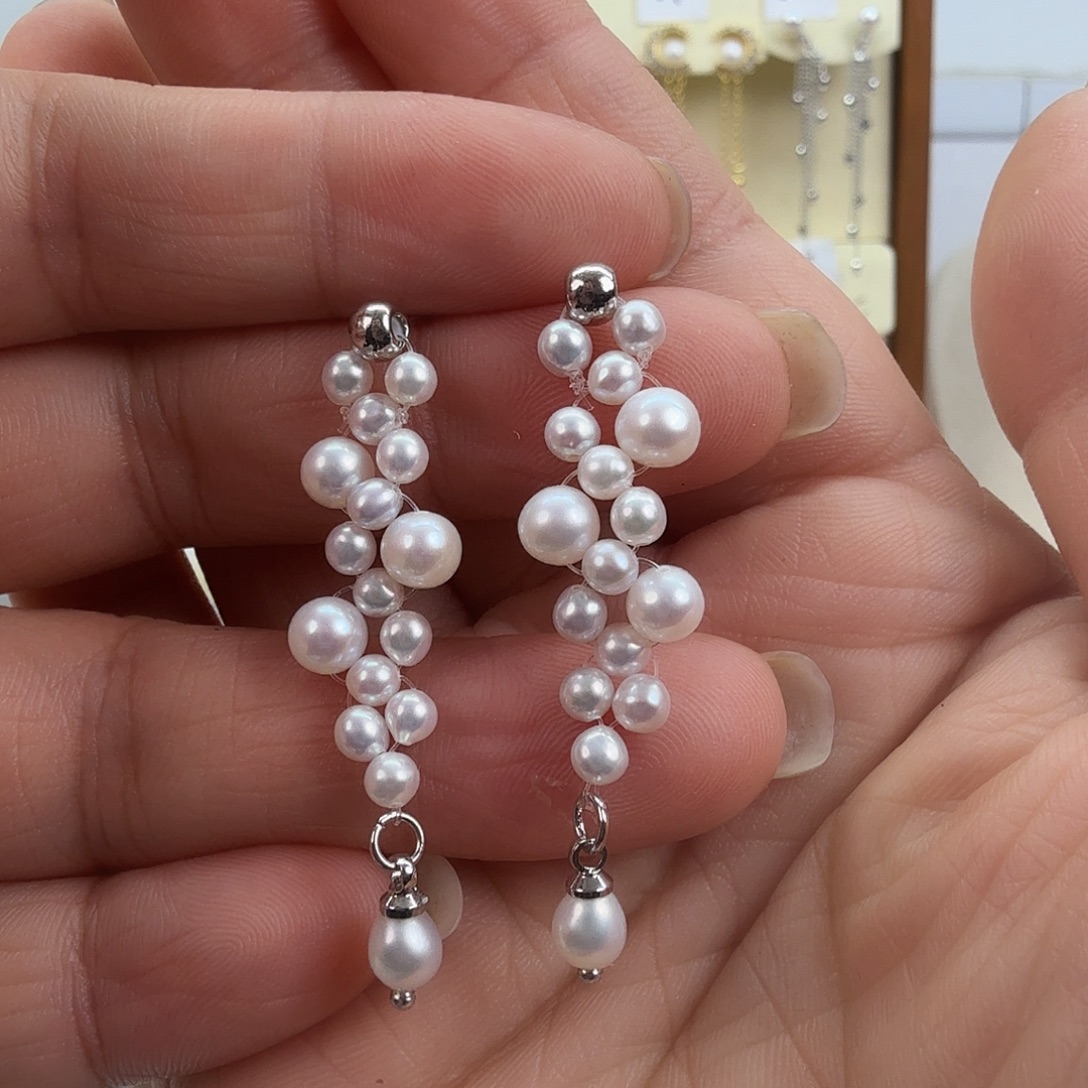 耳饰淡水珍珠未镶嵌