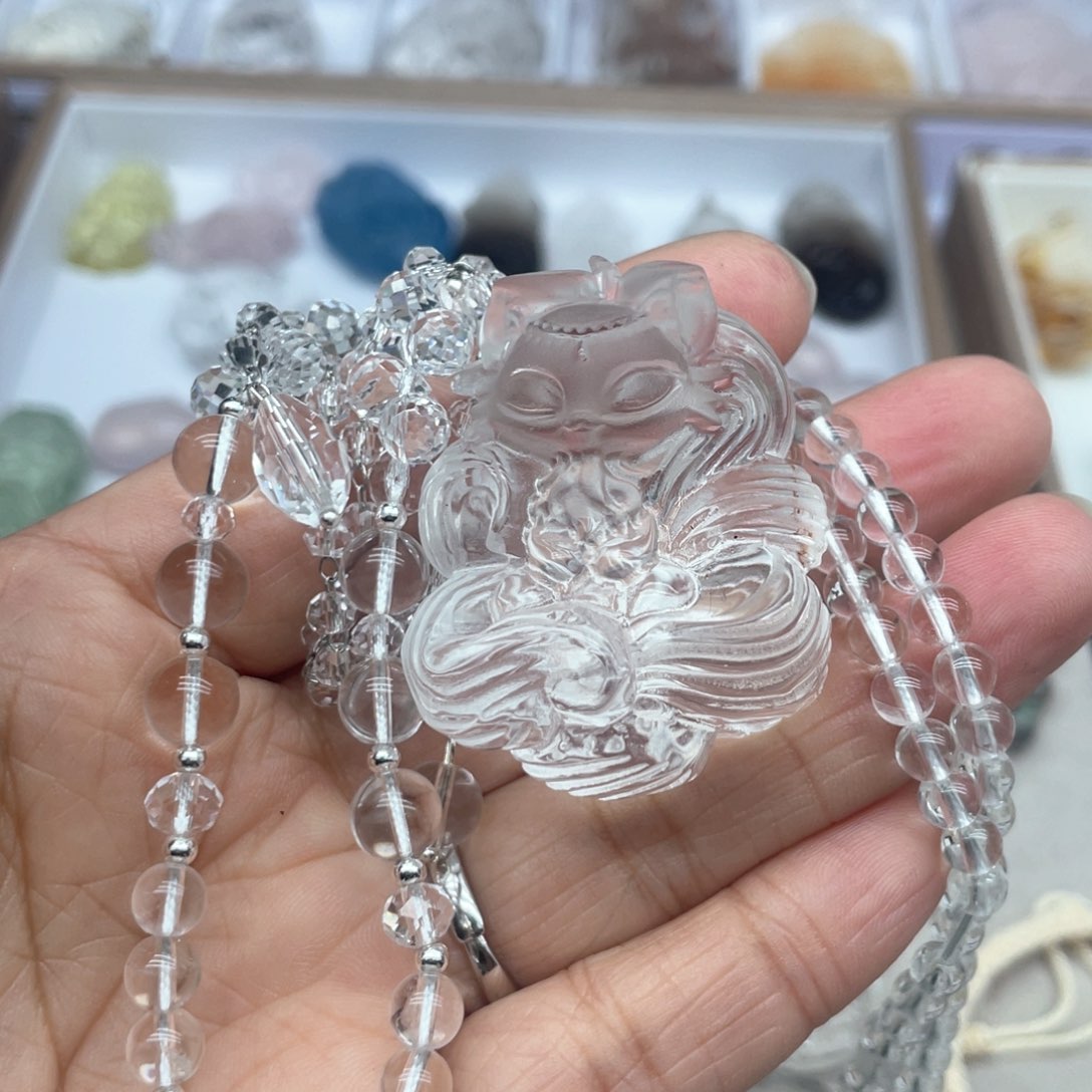 水晶吊坠(不含链)未镶嵌k****可