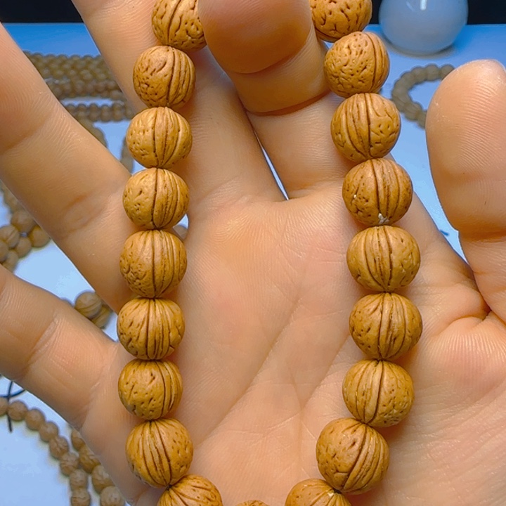 桃核手串1.3正圆尺寸