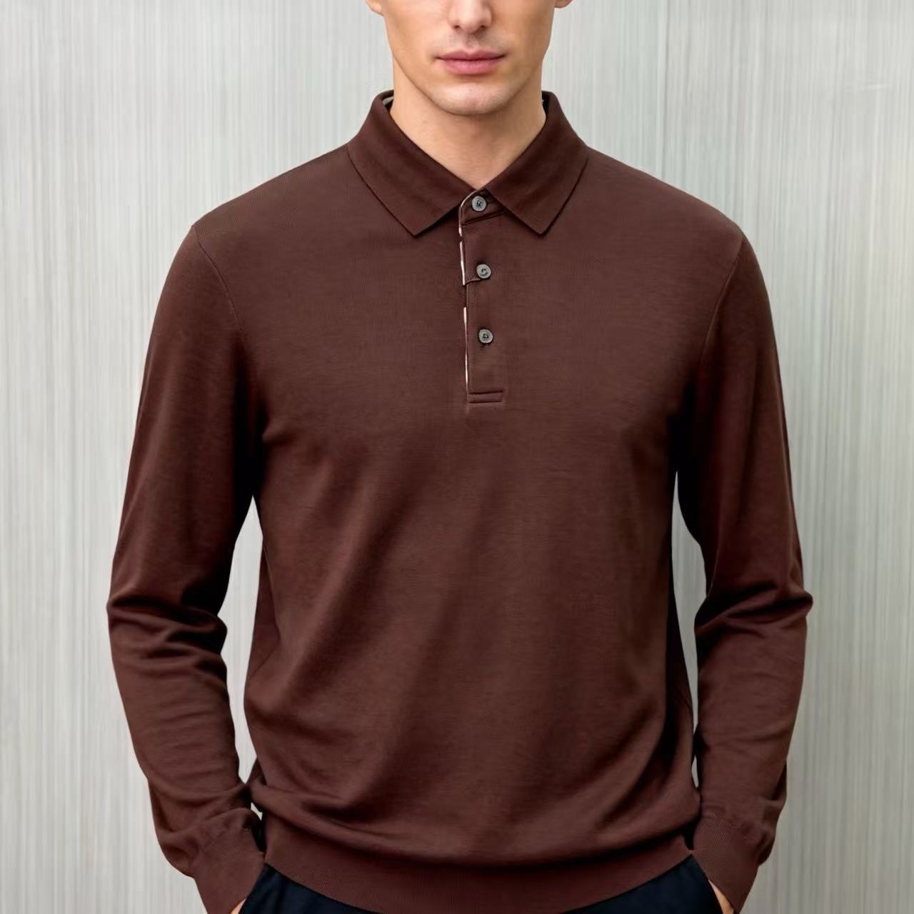 【6019】秋冬新款 纯羊毛衫 保暖百搭简约时尚 长袖纯色