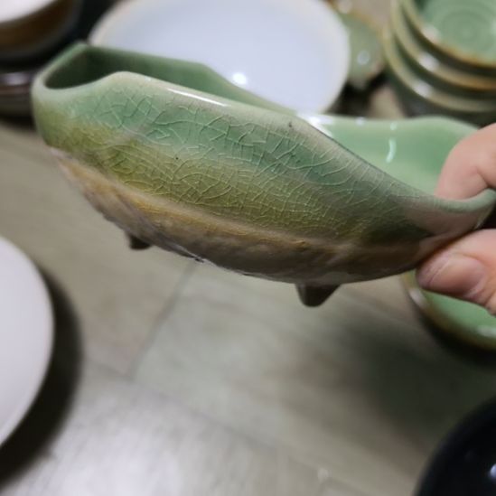 瓷片磁州窑五厂盘碗壶杯有瑕疵