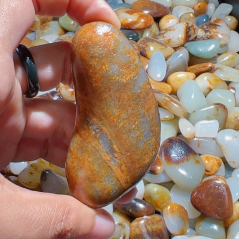 和田玉（糖玉）手链未镶嵌2