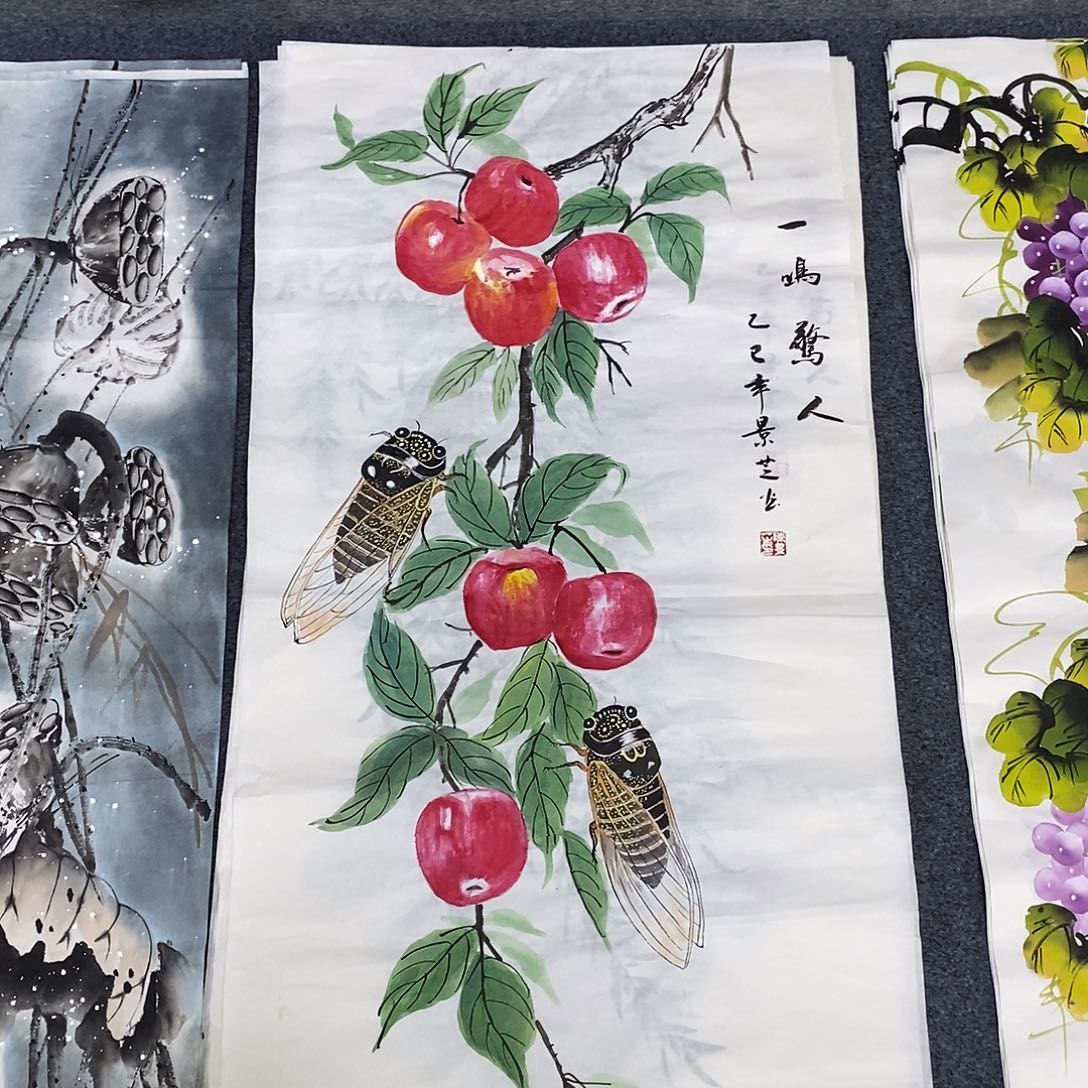 国画100✖️50一鸣惊人画画画画画画画