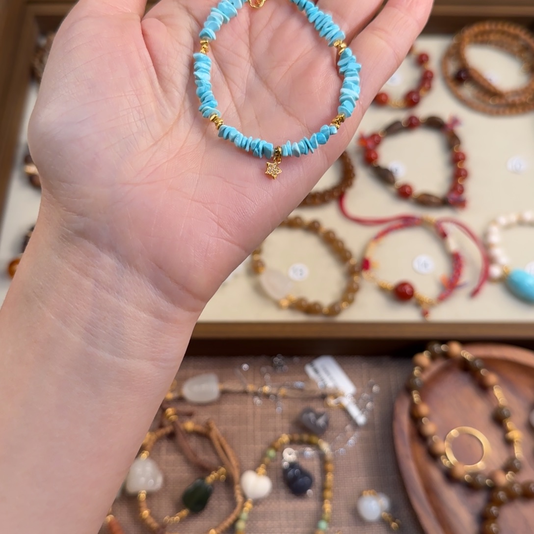 S***e和田玉（糖玉）未镶嵌手链