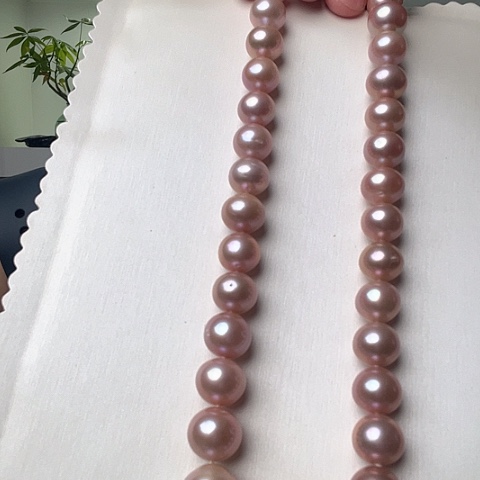 淡水珍珠发饰未镶嵌