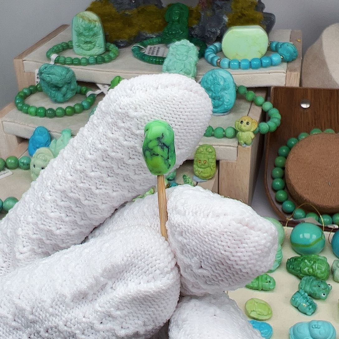 绿松石未镶嵌主播夏