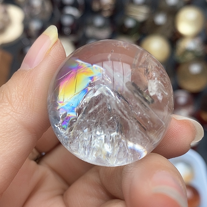 水晶裸石未镶嵌水胆球31