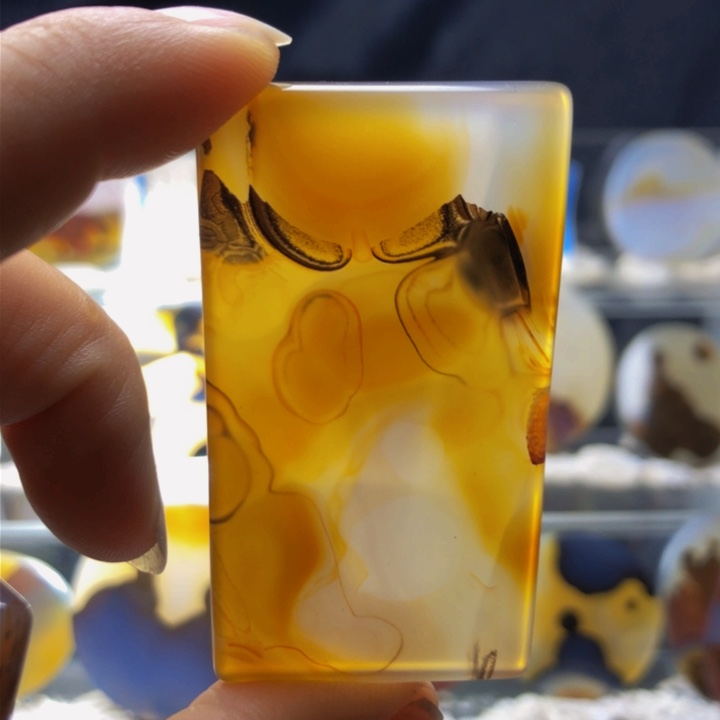 合金玛瑙/玉髓珠宝奇石82