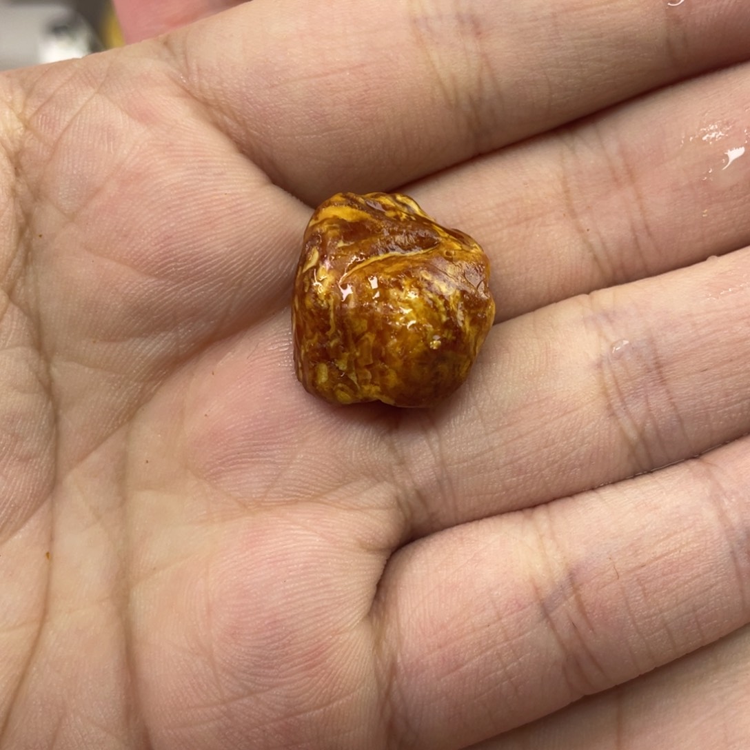 定制琥珀未镶嵌天然琥珀11*10老型