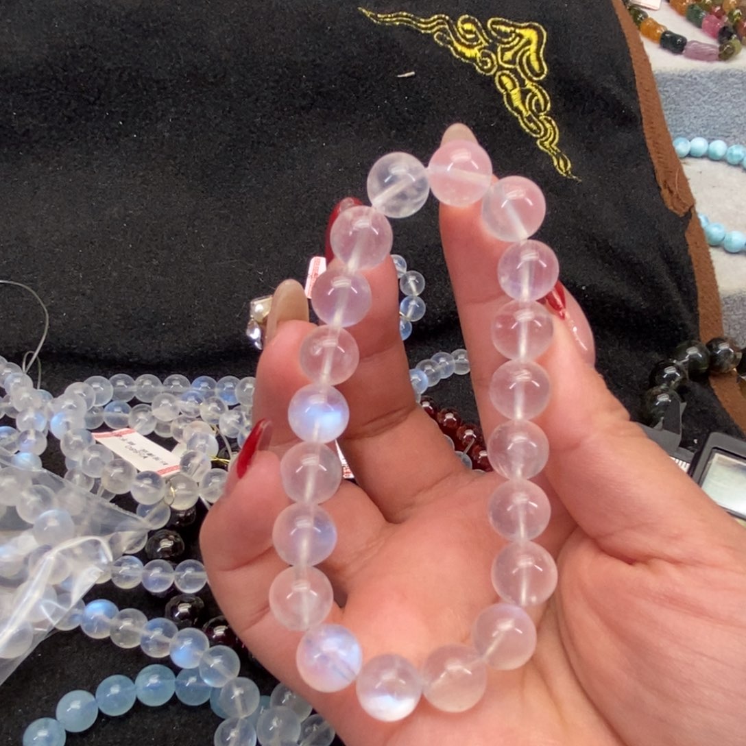 长石手串未镶嵌手串