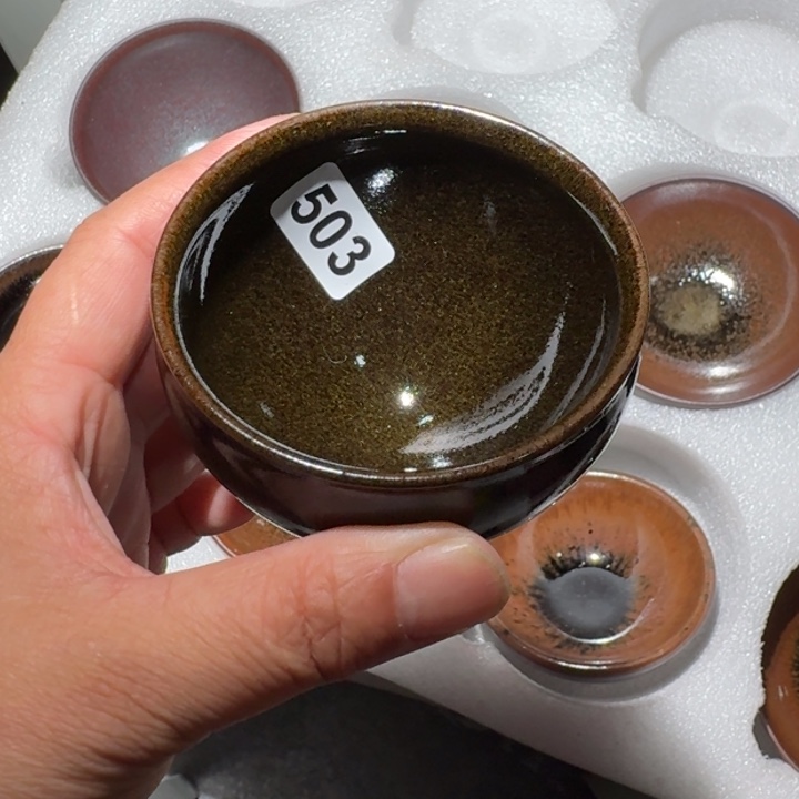 小雨茶盏，手工柴烧