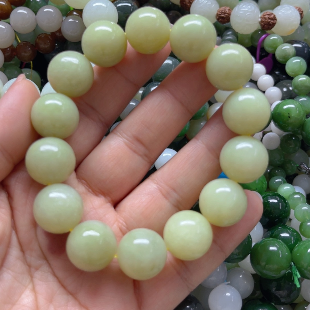 和田玉手链未镶嵌