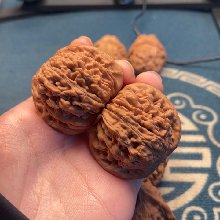 文玩核桃吊坠41四座楼