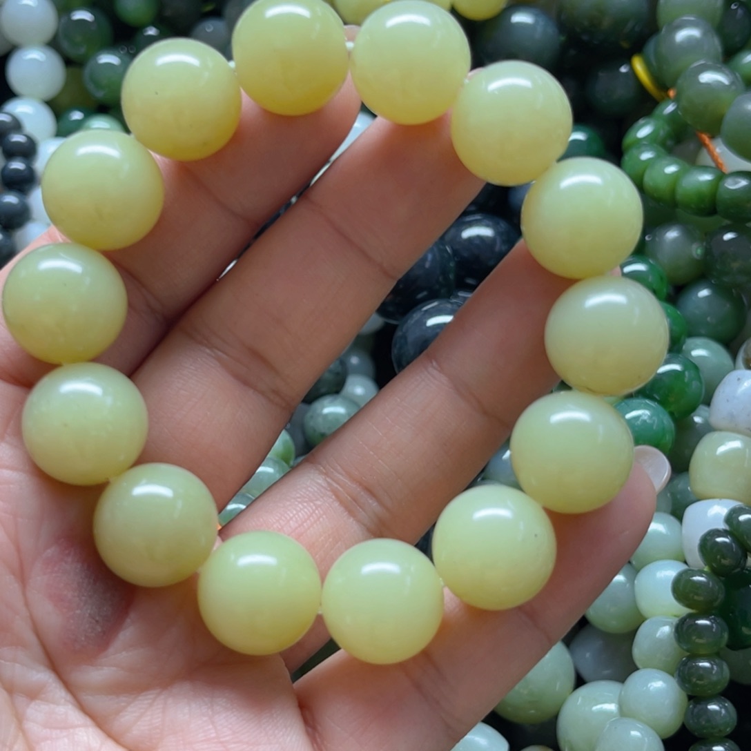 和田玉手链未镶嵌