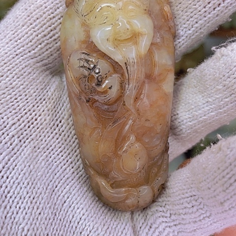 和田玉（白玉）挂件未镶嵌