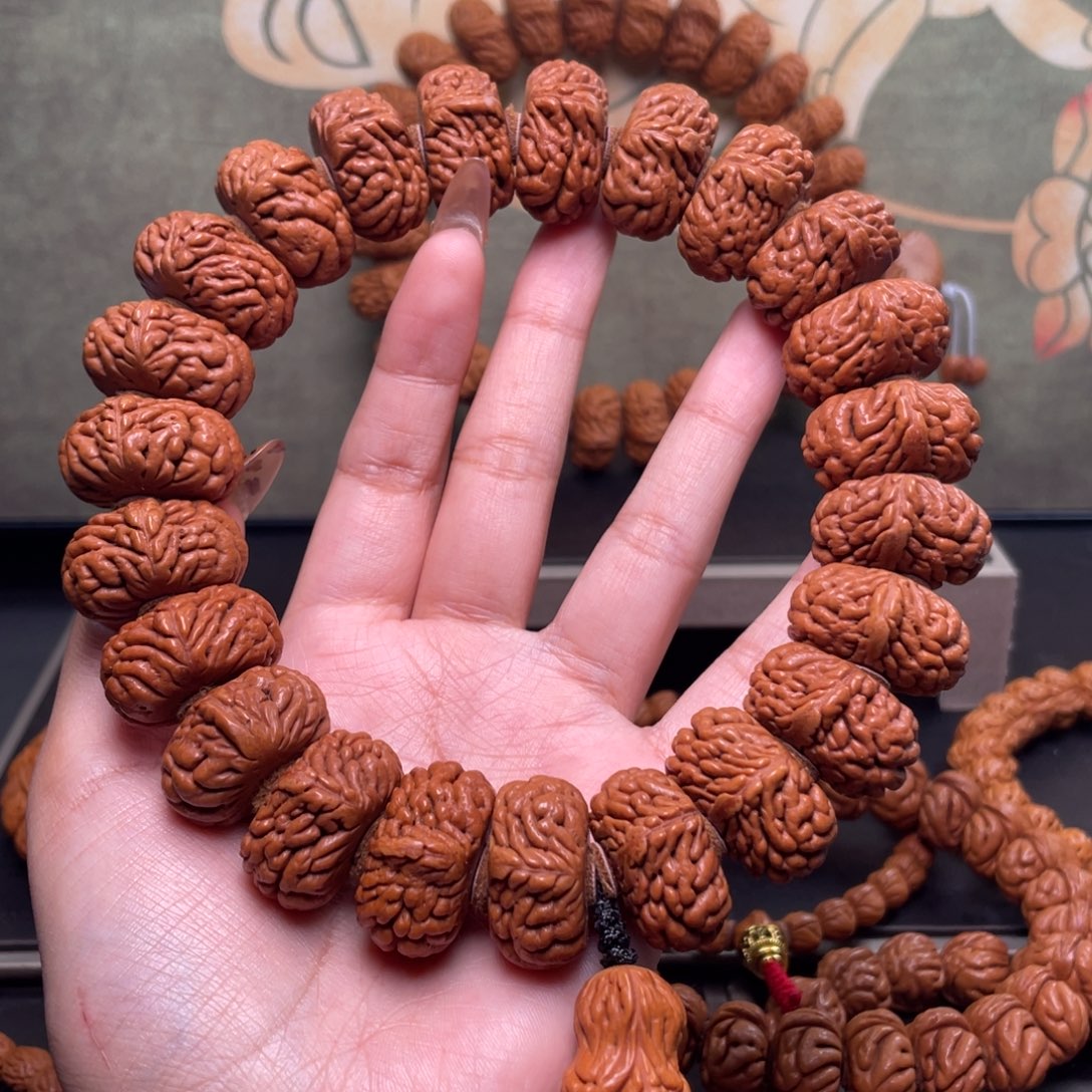 吊坠桃核26麒麟纹