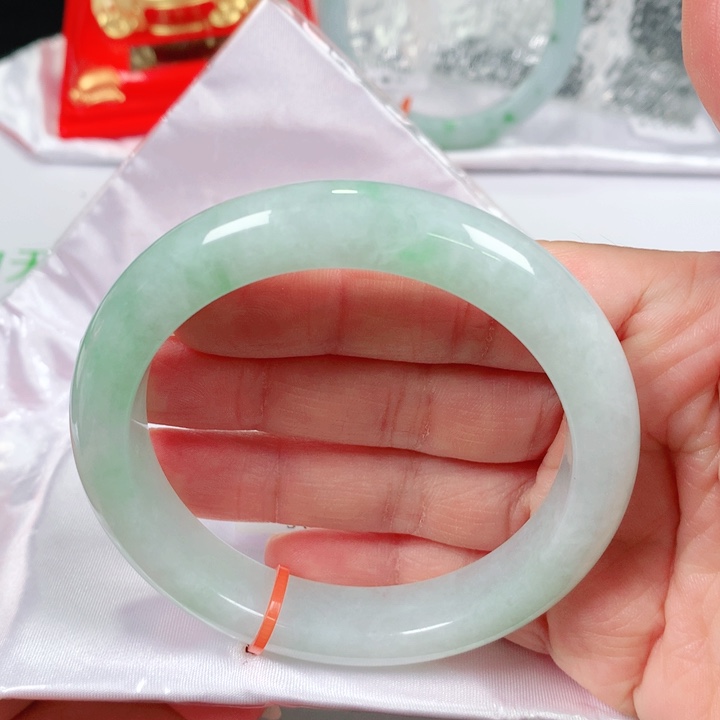 未镶嵌手镯翡翠   编号ZD1240 正圈58