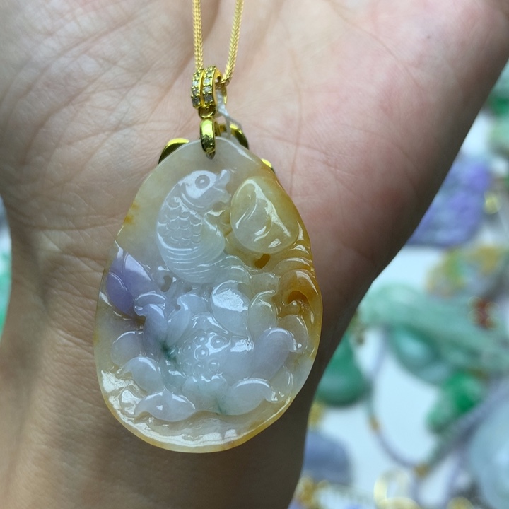 颈饰未镶嵌翡翠翡翠