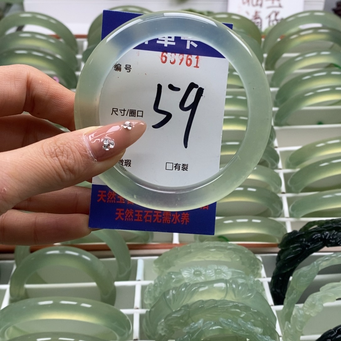 蛇纹石玉手镯未镶嵌勿*我