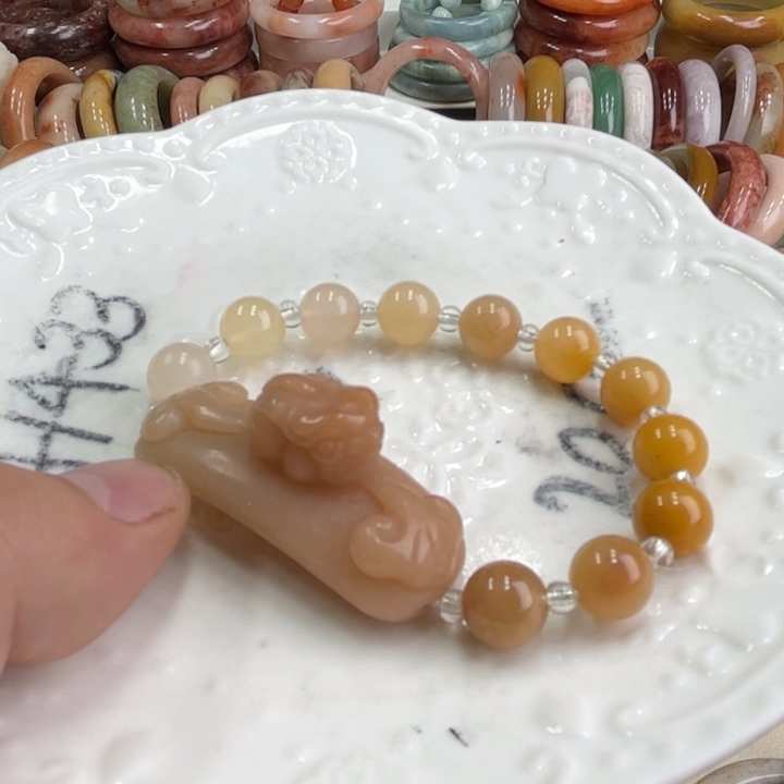 石英质玉手牌未镶嵌