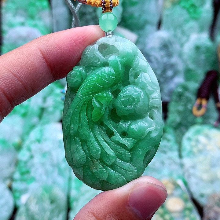 翡翠吊坠(不含链)未镶嵌