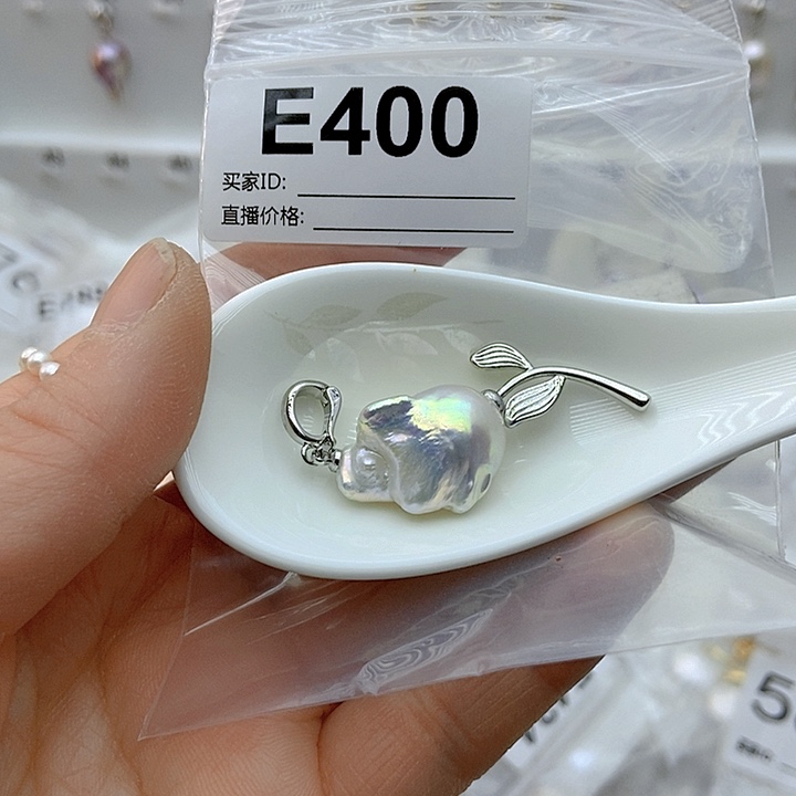 淡水珍珠颈饰银S925镶嵌