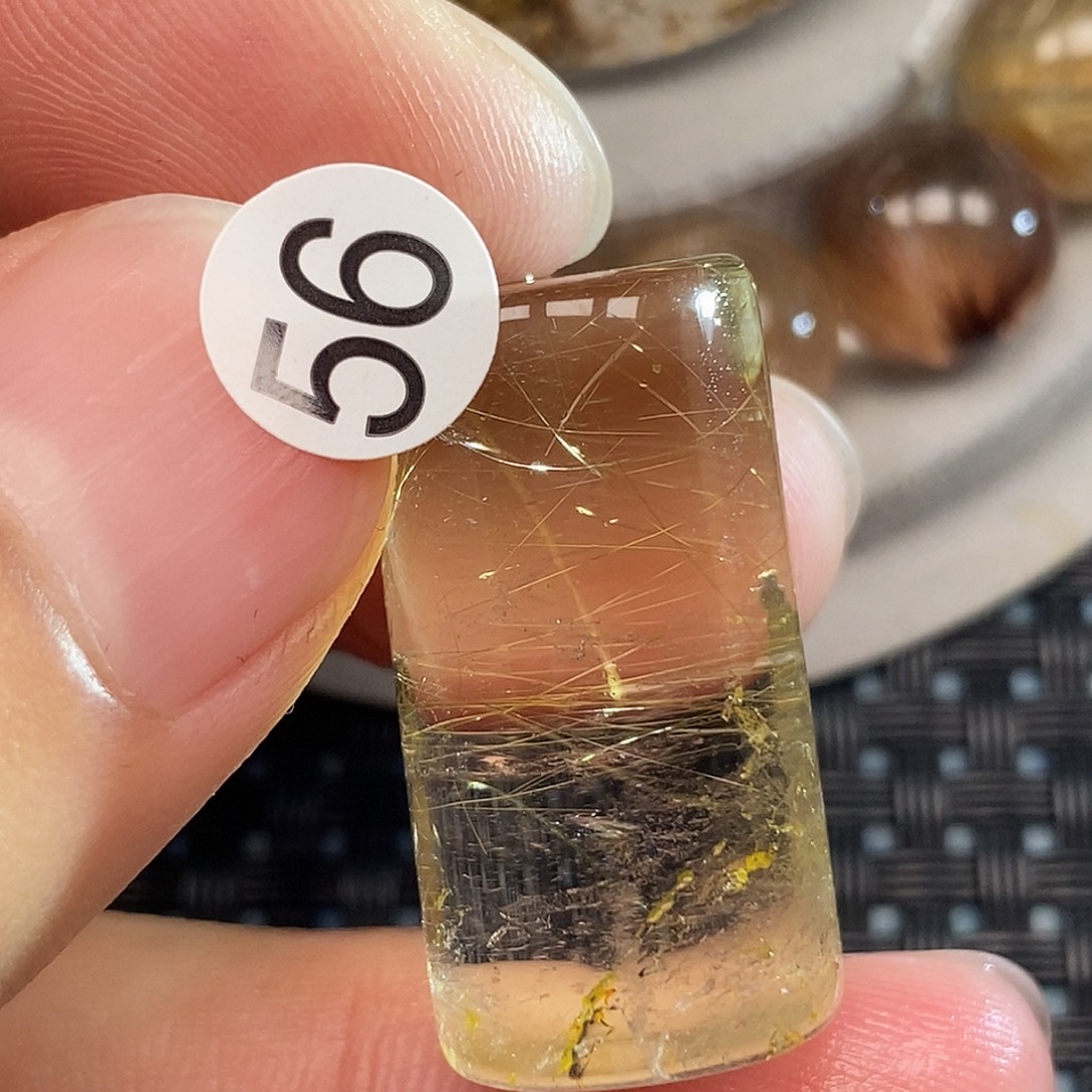 一***顺水晶未镶嵌吊坠(不含链)