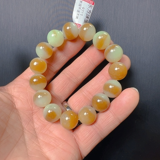 未镶嵌手链和田玉鱼*9711卡14