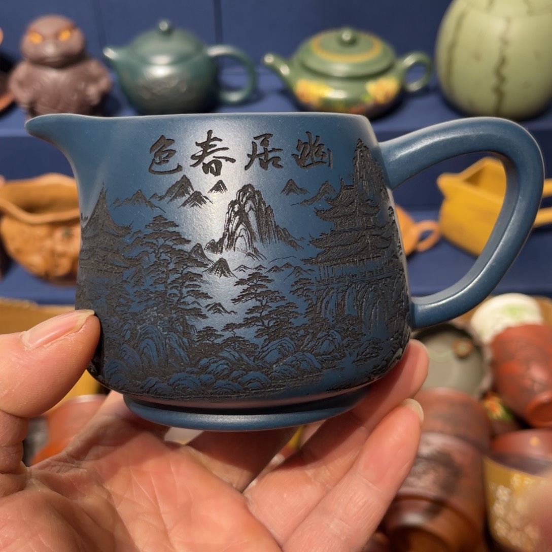 原矿紫砂手工主人杯