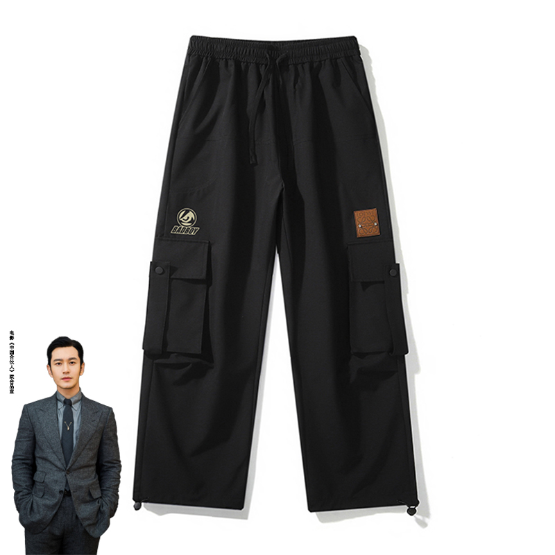 【016】BAD BOY美式休闲阔腿工装裤BDY25016
