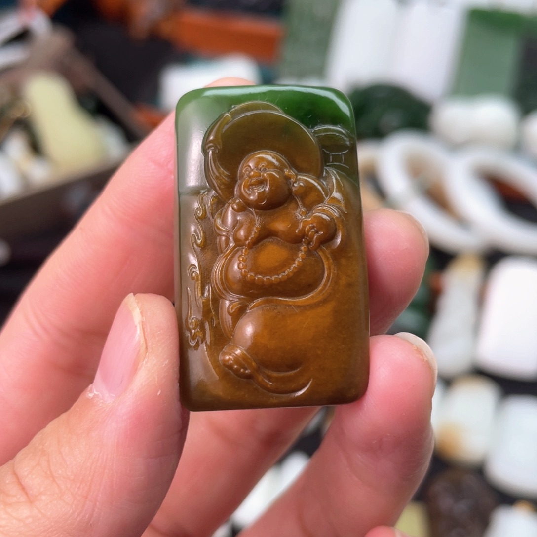 和田玉挂件未镶嵌