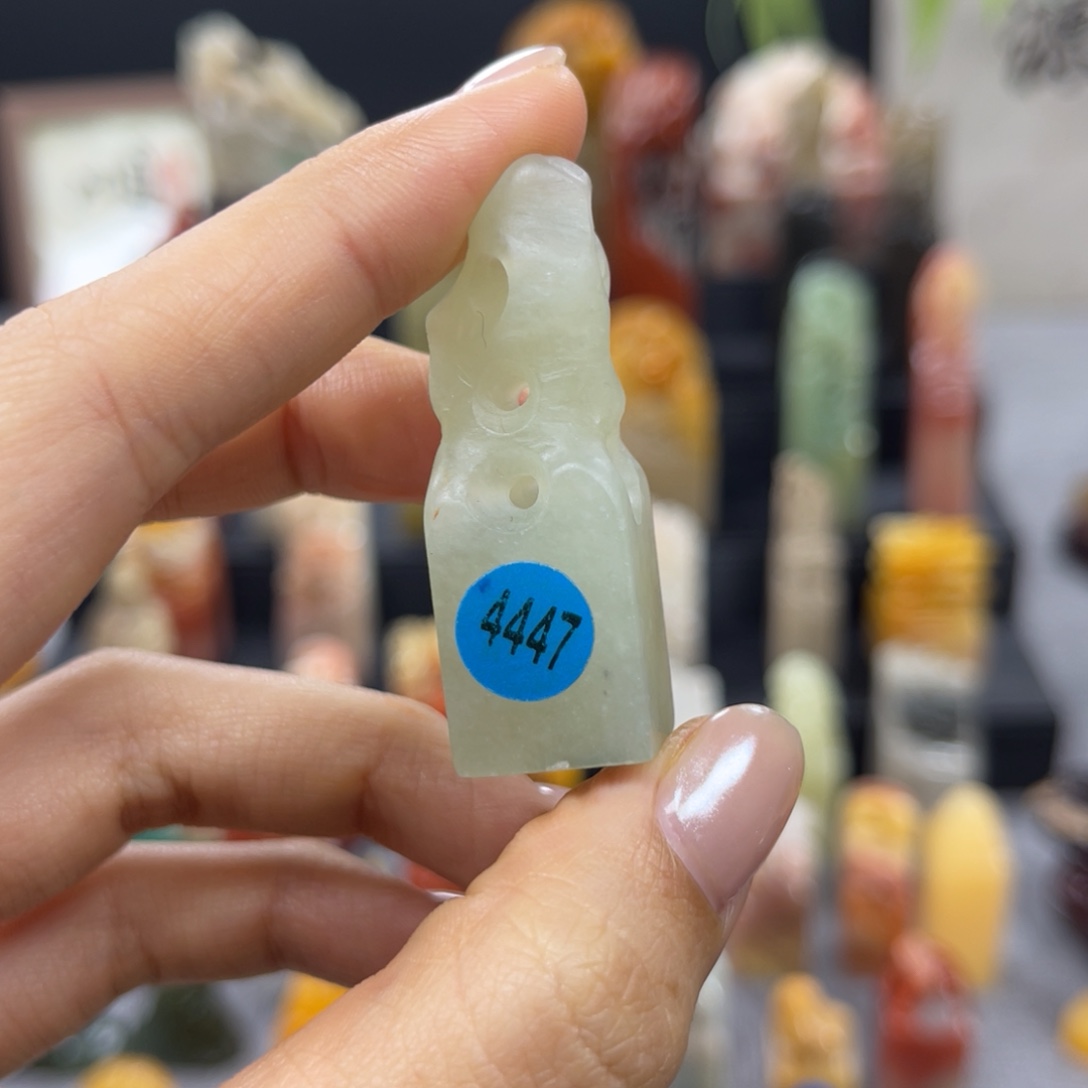 寿山石印石4447。           