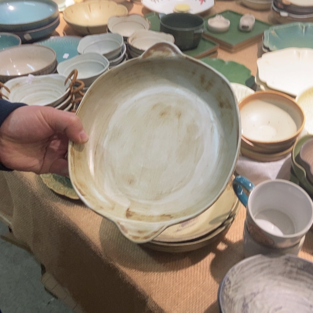 陶瓷椭圆双耳1122