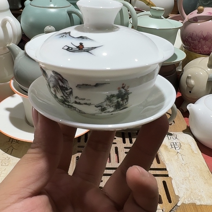 瑕疵茶具，介意勿拍