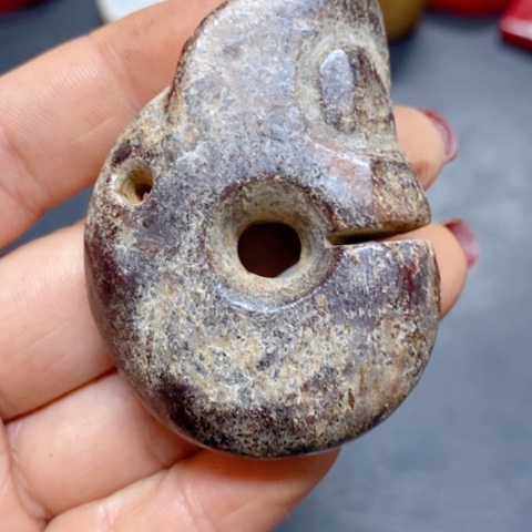 紫金钵盂菩提吊坠