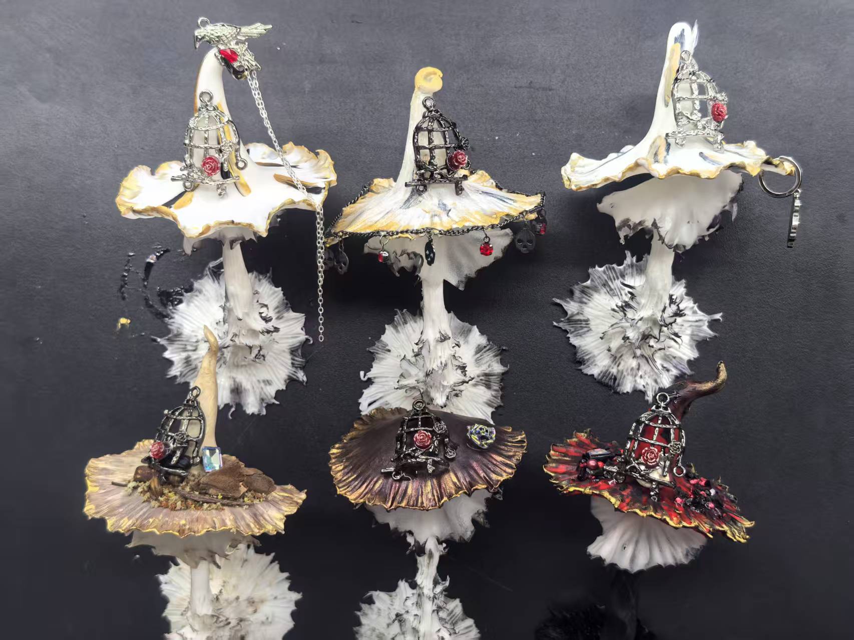 手工树脂粘土仿真多肉,请在直播间一物一拍 (No退不换)