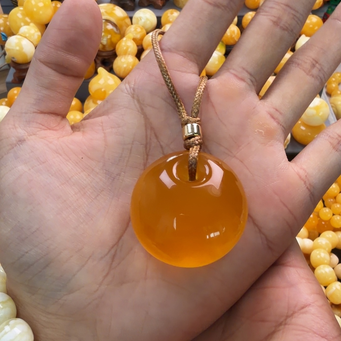 琥珀未镶嵌珠宝奇石16g