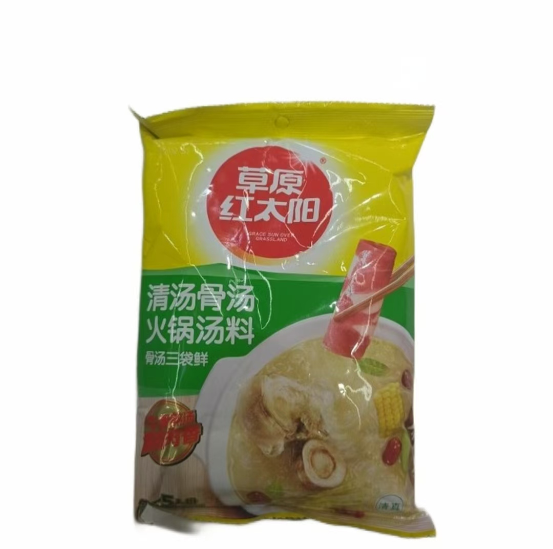 草原红太阳骨汤(清汤)220g/袋