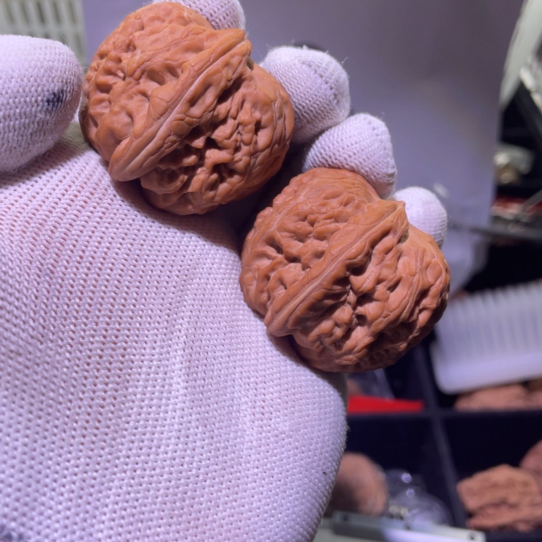 文玩核桃把件平谷元宝 884