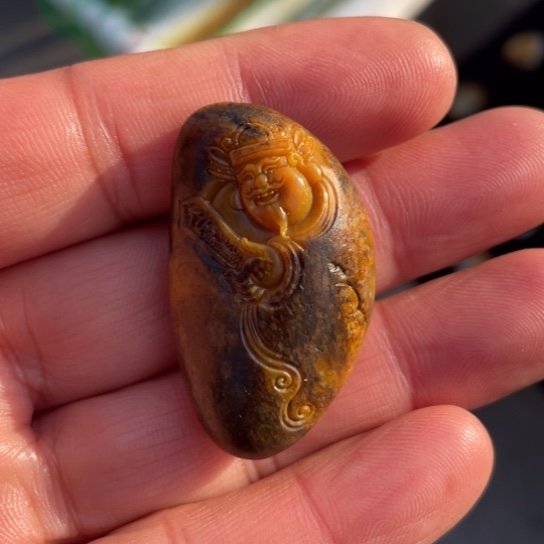 和田玉套链未镶嵌