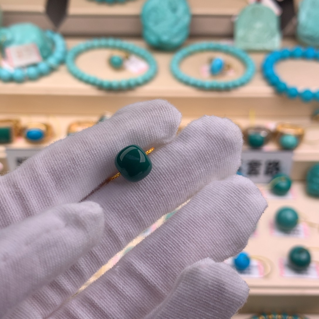 绿松石珠宝奇石未镶嵌大*