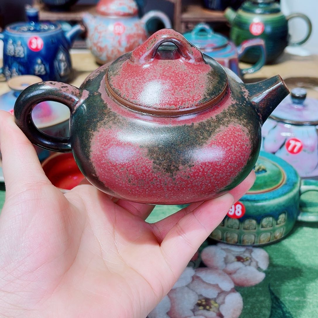 壶禹州钧瓷艺术作品