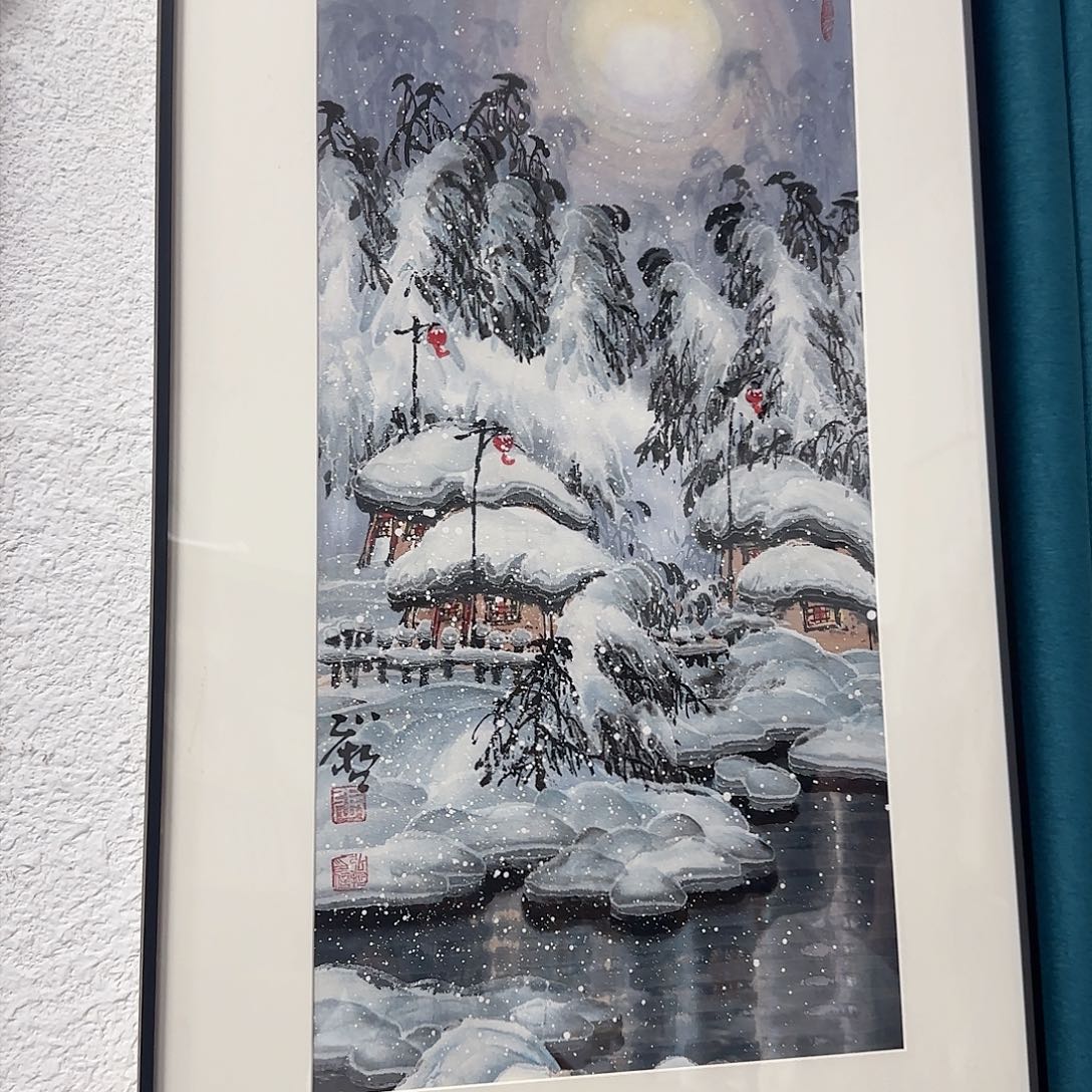 国画艺术家的作品