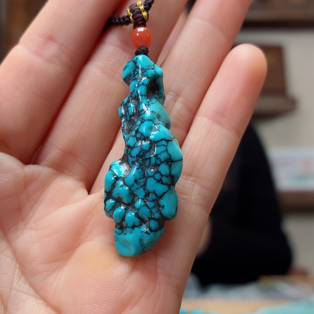 未镶嵌绿松石珠宝奇石