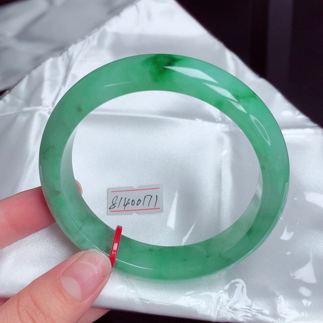 翡翠手镯未镶嵌正圈59.60