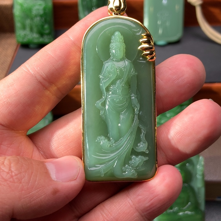 和田玉挂件未镶嵌