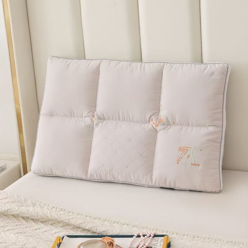 护颈枕头酒店中高枕芯家用学生宿舍单枕芯48*74枕套专用 成人枕芯