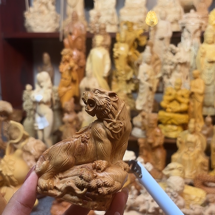柏木（崖柏）崖柏瑕疵老虎