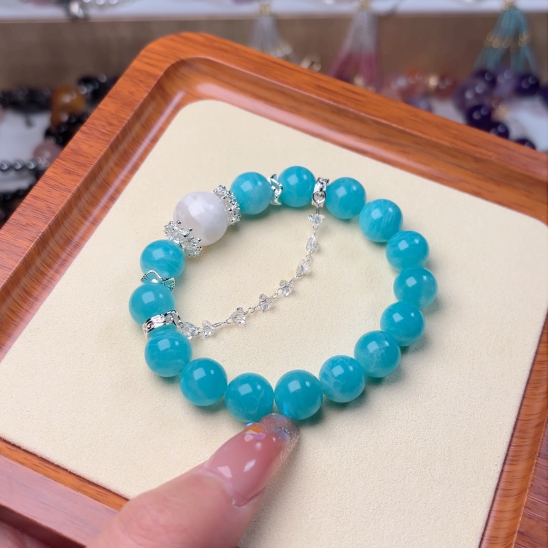 水晶手链合金手串