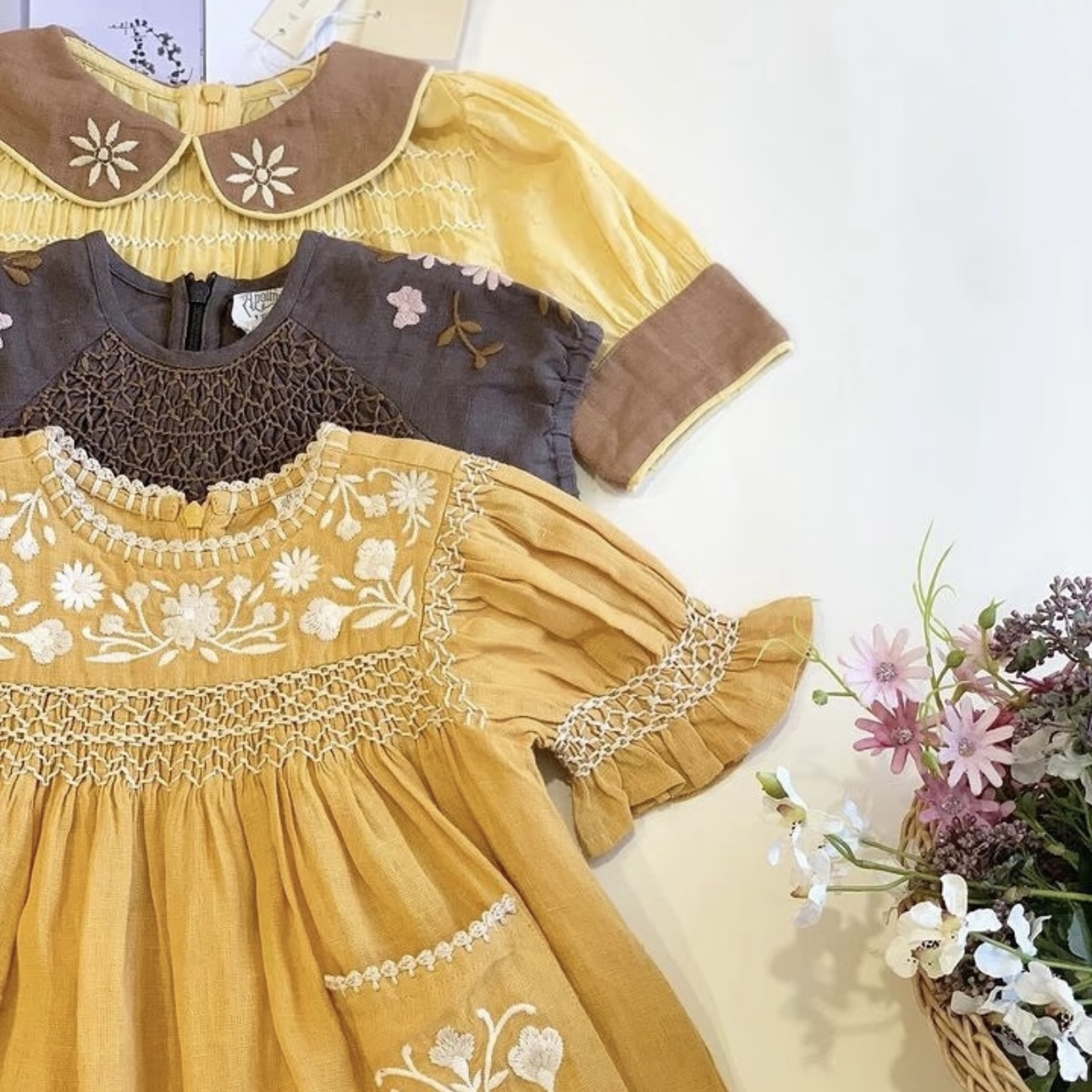 S4422#MMDXWB-23X055连衣裙（2色）儿童童装